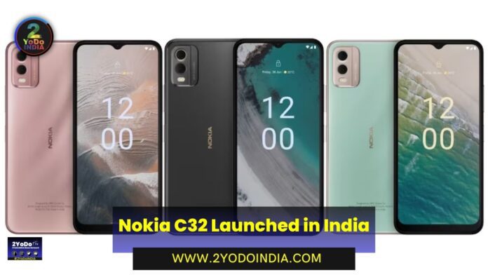 Nokia C32 Launched in India | Price in India | Specifications | 2YODOINDIA