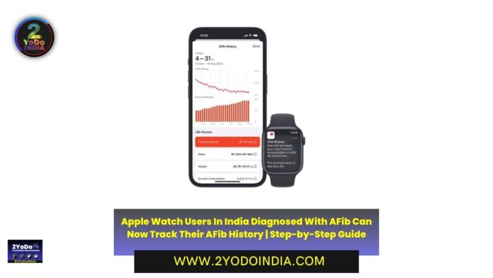 Apple Watch Users In India Diagnosed With AFib Can Now Track Their AFib History | Step-by-Step Guide | How to Set Up AFib History | 2YODOINDIA