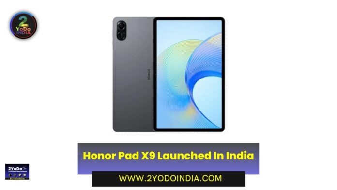 Honor Pad X9 Launched In India | Price in India | Specifications | 2YODOINDIA