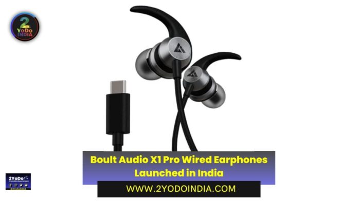 Boult Audio X1 Pro Wired Earphones Launched in India | Price in India | Specifications | 2YODOINDIA
