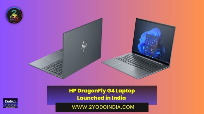 HP DragonFly G4 Laptop Launched in India | Price in India | Specifications | 2YODOINDIA