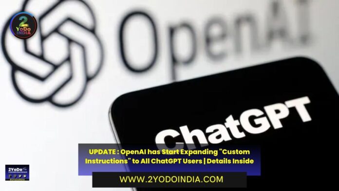 UPDATE : OpenAI has Start Expanding 