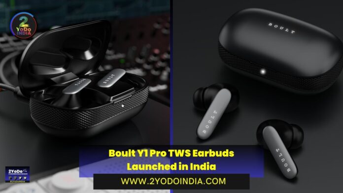Boult Y1 Pro TWS Earbuds Launched in India | Price in India | Specifications | 2YODOINDIA