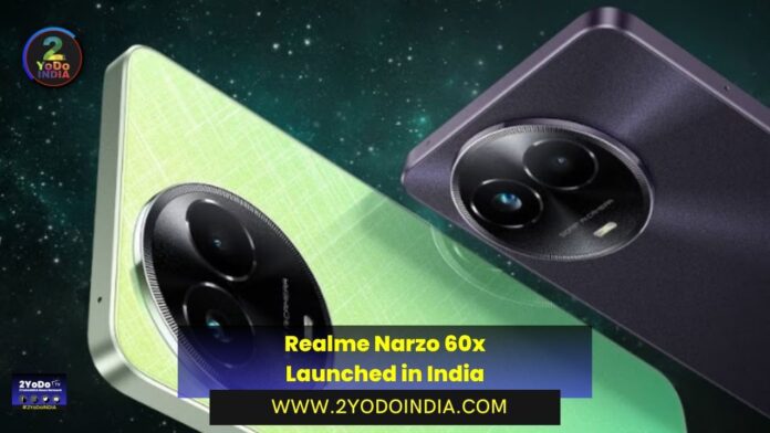 Realme Narzo 60x Launched in India | Price in India | Specifications | 2YODOINDIA