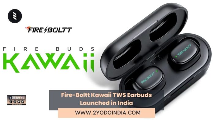 Fire-Boltt Kawaii TWS Earbuds Launched in India | Price in India | Specifications | 2YODOINDIA