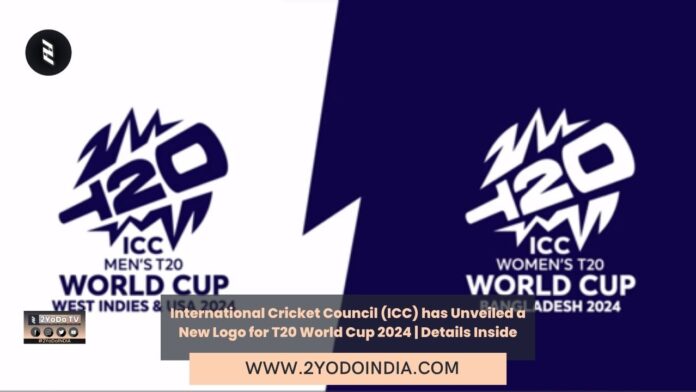 International Cricket Council (ICC) has Unveiled a New Logo for T20 World Cup 2024 | Details Inside | 2YODOINDIA