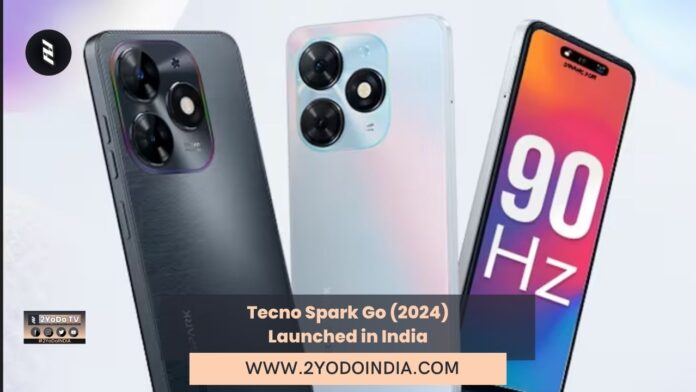 Tecno Spark Go (2024) Launched in India | Price in India | Specifications | 2YODOINDIA