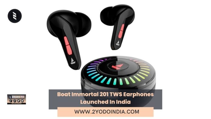 Boat Immortal 201 TWS Earphones Launched In India | Price in India | Specifications | 2YODOINDIA