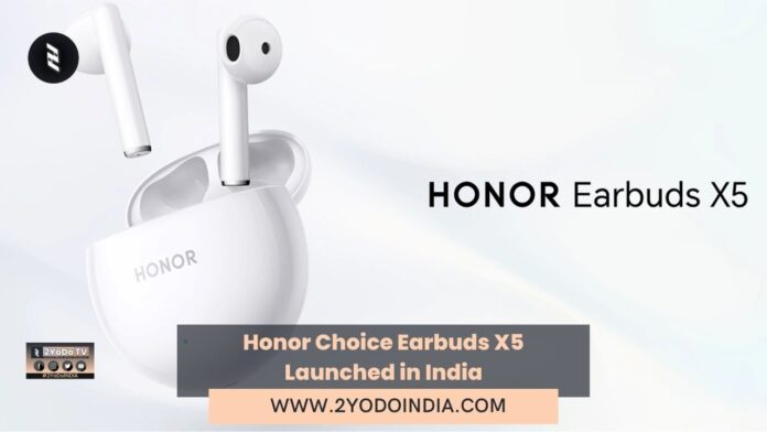 Honor Choice Earbuds X5 Launched in India | Price in India | Specifications | 2YODOINDIA