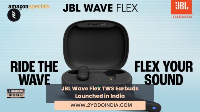 JBL Wave Flex TWS Earbuds Launched in India | Price in India | Specifications | 2YODOINDIA