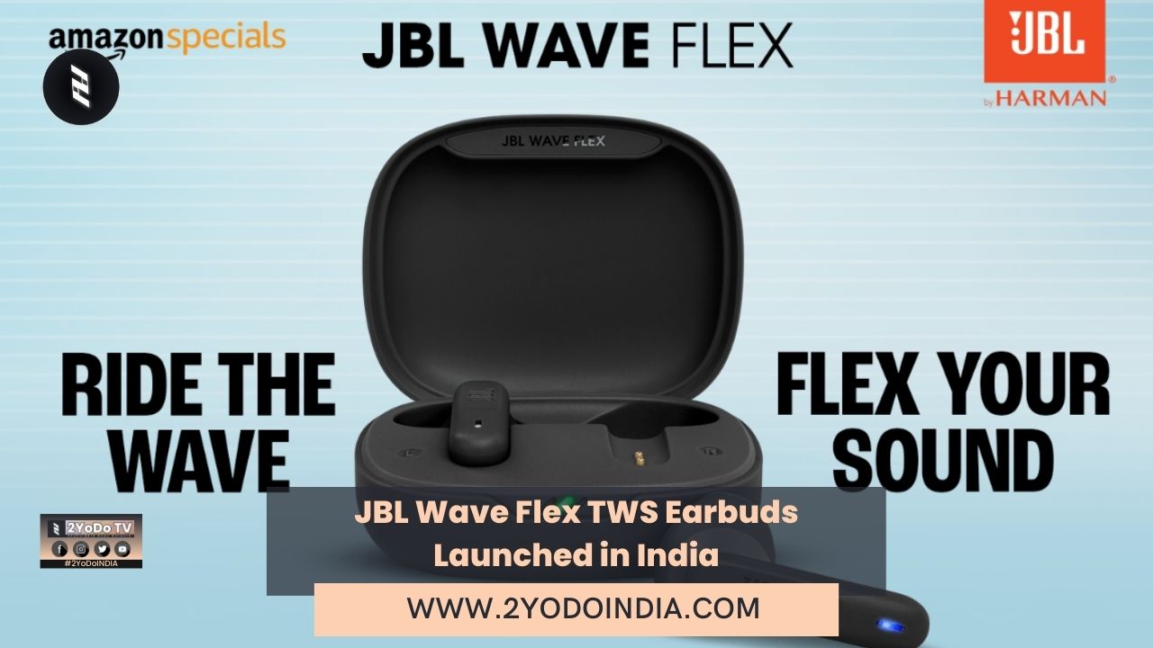 JBL Wave Flex TWS Earbuds Launched in India - 2YoDoINDIA